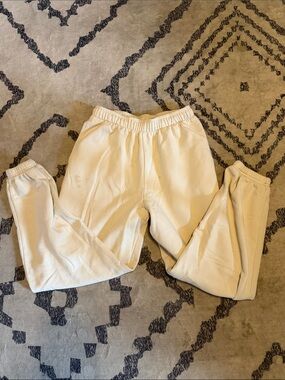 DSG Cream Sweatpants - Soft Cozy Joggers